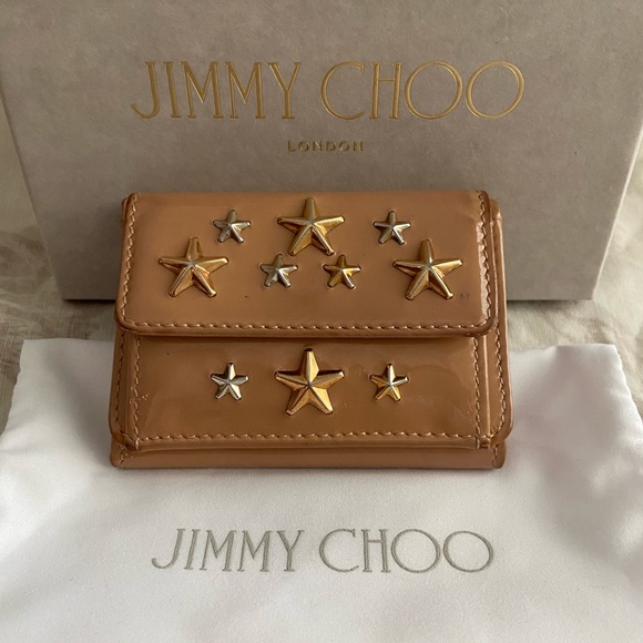 Jimmy Choo Nemo Metallic Mix Wallet - Picture 2 of 16
